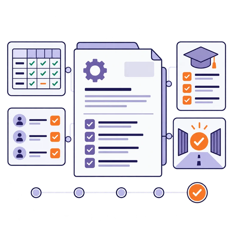ERP delivery controls for testing, training and go-live readiness.